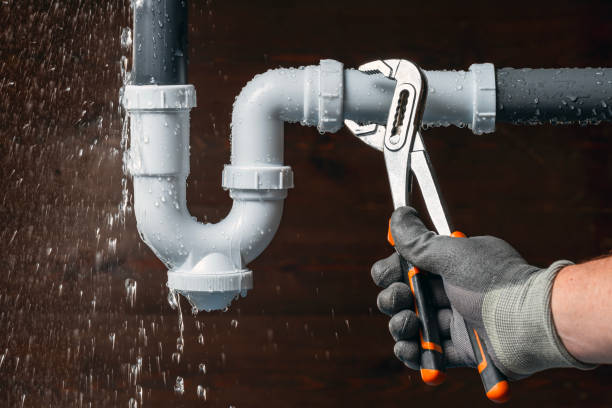 Professional Drain Cleaning technician working in Winterville, NC